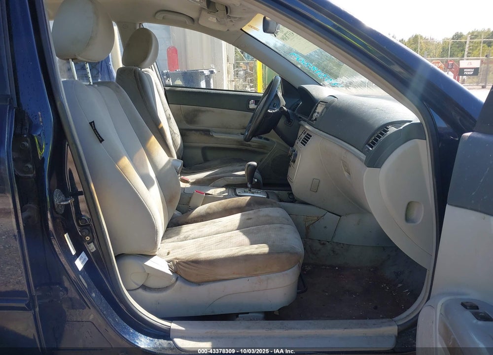 2008 HYUNDAI SONATA VIN: 5NPET46C68H299580