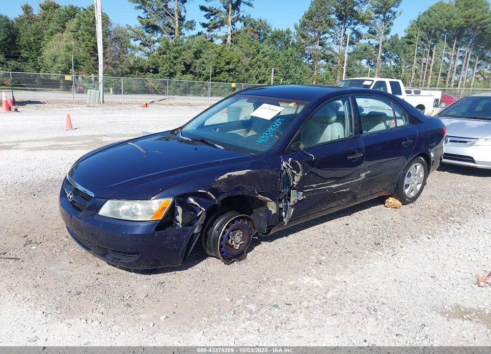 2008 HYUNDAI SONATA VIN: 5NPET46C68H299580