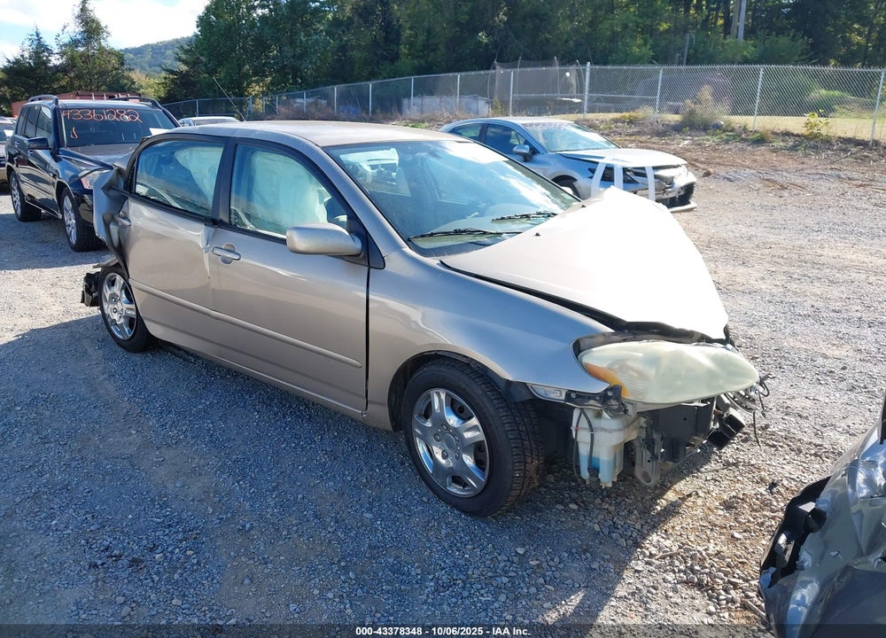 2005 TOYOTA COROLLA LE VIN: 2T1BR30E75C456912
