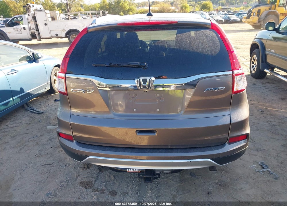 2015 HONDA CR-V EX-L VIN: 5J6RM4H72FL002774