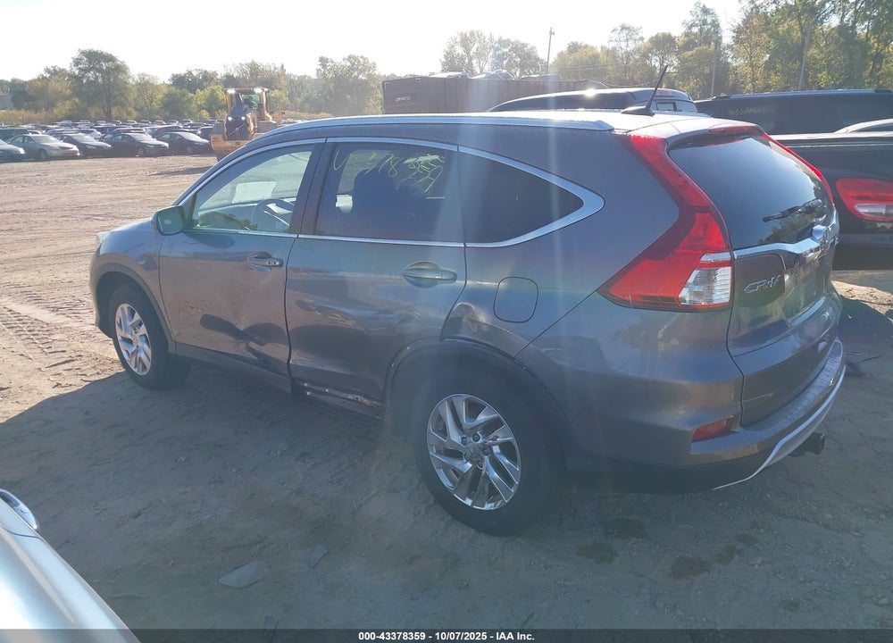 2015 HONDA CR-V EX-L VIN: 5J6RM4H72FL002774