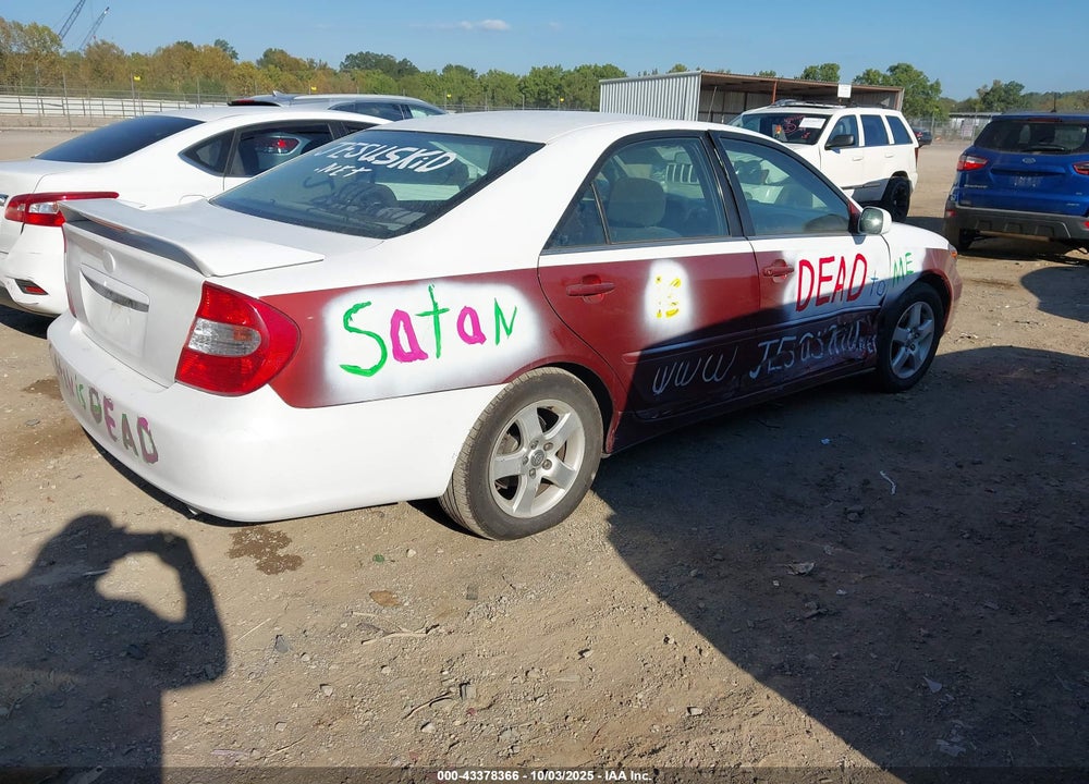2002 TOYOTA CAMRY SE V6 VIN: 4T1BF32K12U029988