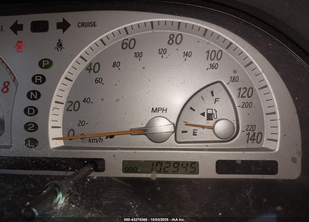 2002 TOYOTA CAMRY SE V6 VIN: 4T1BF32K12U029988