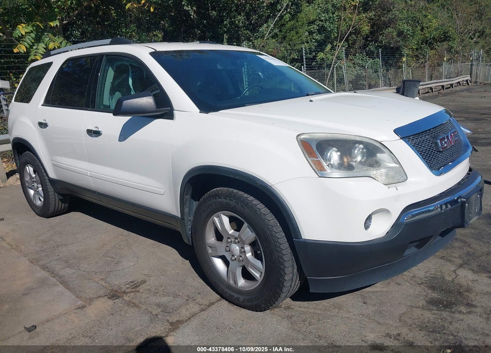 2011 GMC ACADIA SL VIN: 1GKKRNED6BJ219103