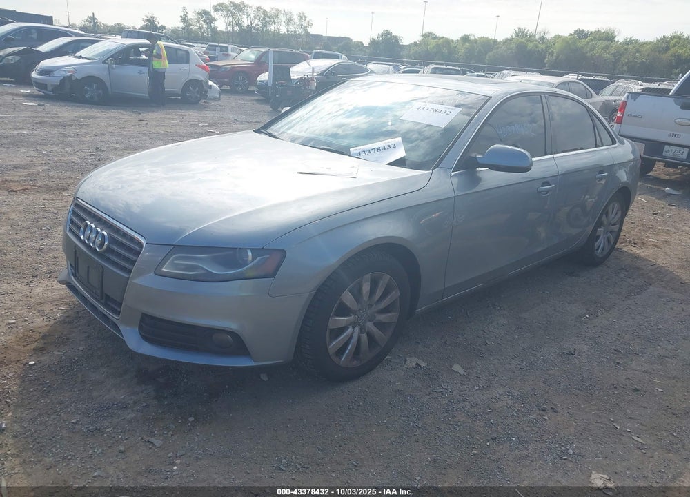 2011 AUDI A4 2.0T PREMIUM VIN: WAUEFAFL8BN046481