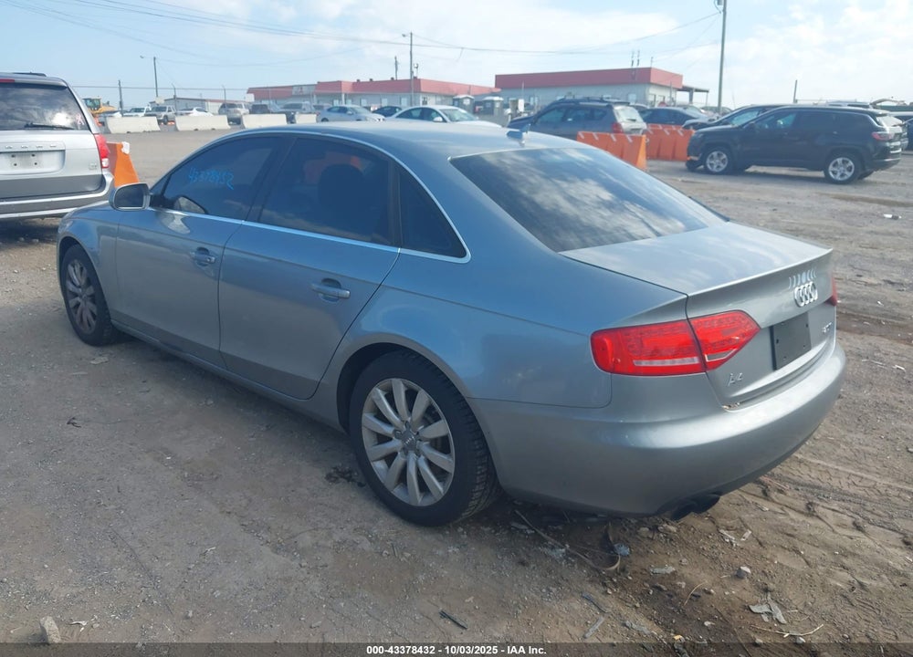 2011 AUDI A4 2.0T PREMIUM VIN: WAUEFAFL8BN046481