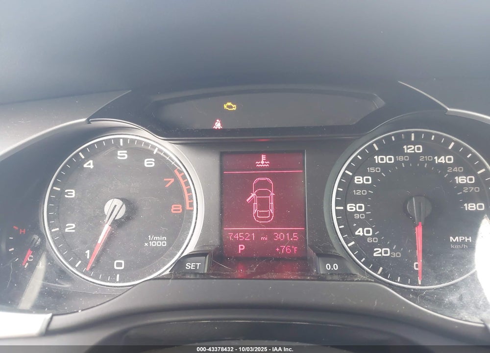 2011 AUDI A4 2.0T PREMIUM VIN: WAUEFAFL8BN046481