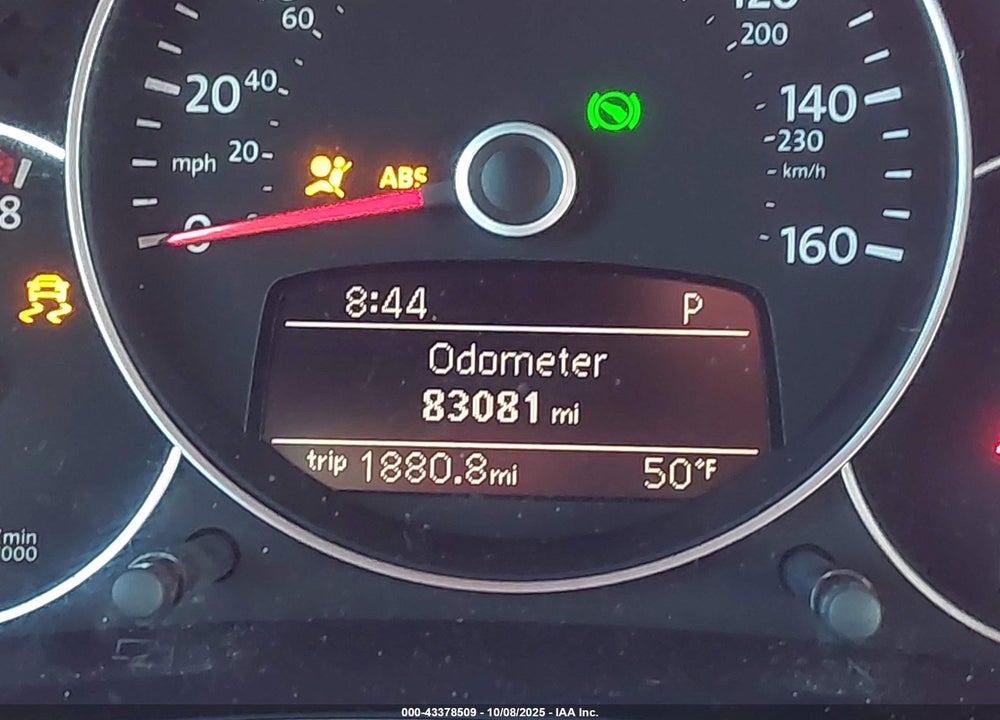 2012 VOLKSWAGEN BEETLE 2.5L VIN: 3VWJP7AT2CM638332