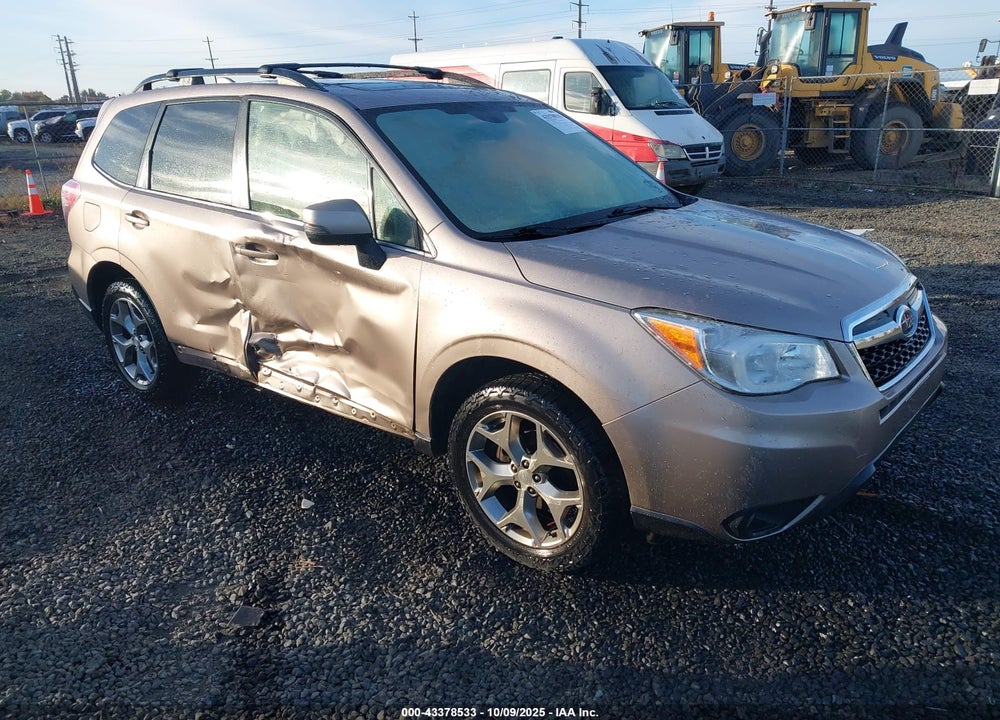 2016 SUBARU FORESTER 2.5I TOURING VIN: JF2SJAXC9GH556784