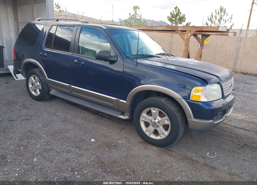 2003 FORD EXPLORER EDDIE BAUER VIN: 1FMDU74W53UB17885