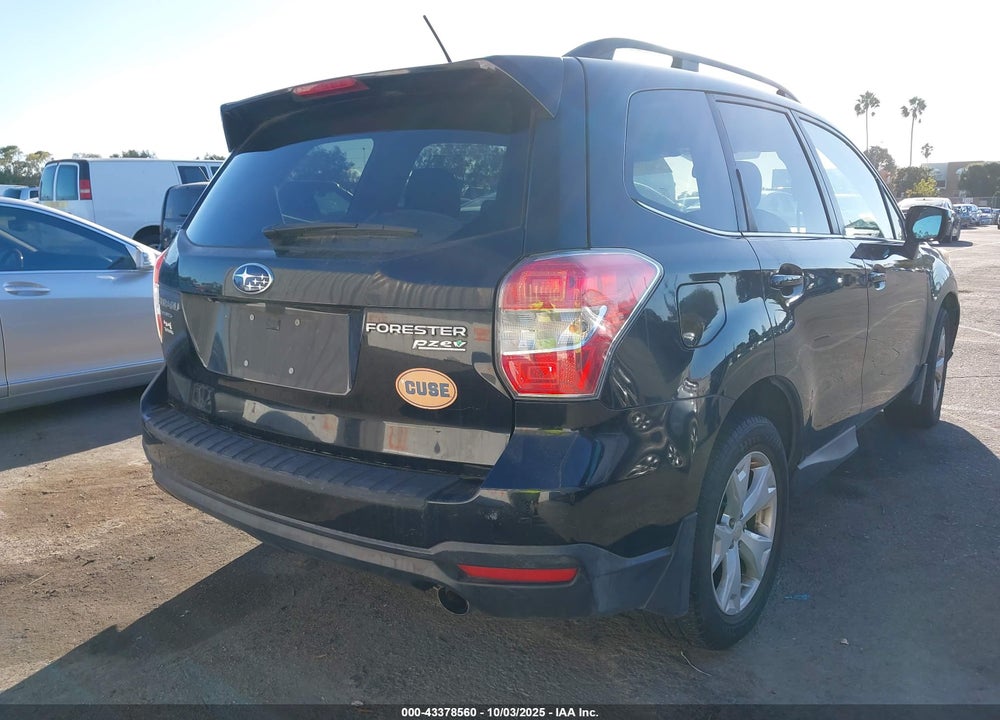 2015 SUBARU FORESTER 2.5I LIMITED VIN: JF2SJAHC5FH418933