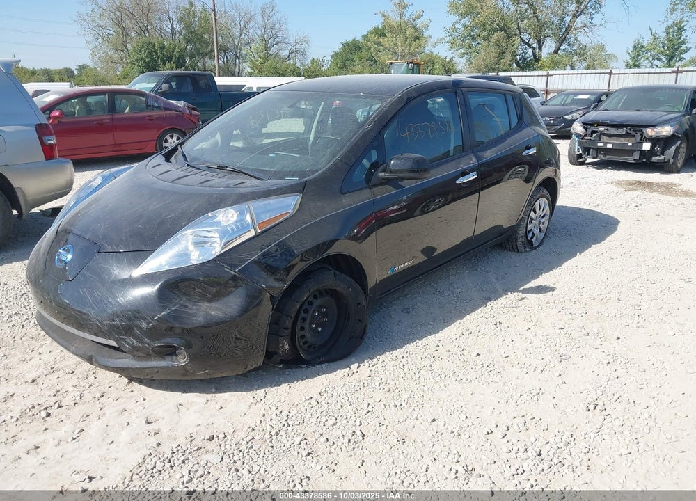 2017 NISSAN LEAF S VIN: 1N4BZ0CP9HC309196