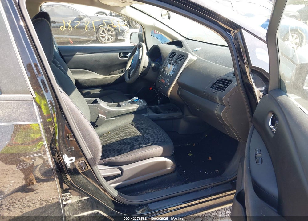 2017 NISSAN LEAF S VIN: 1N4BZ0CP9HC309196