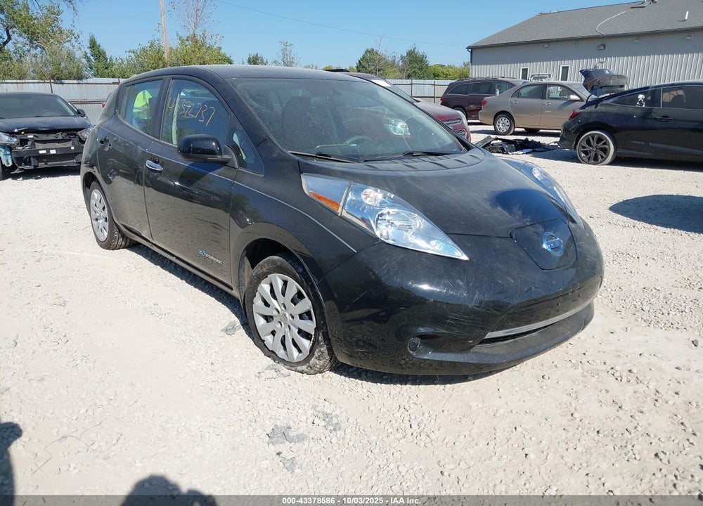 2017 NISSAN LEAF S VIN: 1N4BZ0CP9HC309196