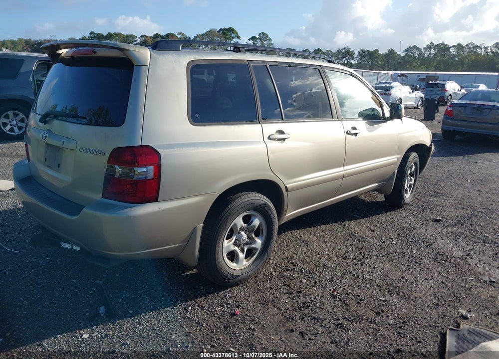 2007 TOYOTA HIGHLANDER VIN: JTEGD21A670162470