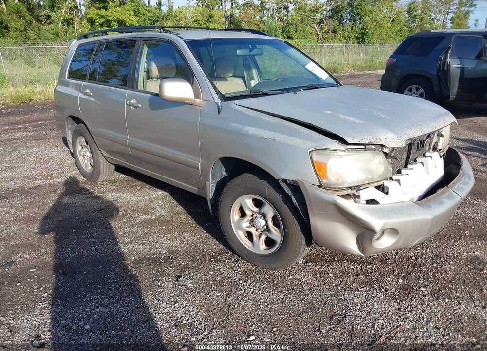 2007 TOYOTA HIGHLANDER VIN: JTEGD21A670162470