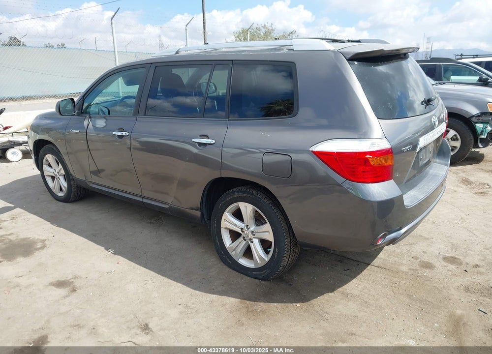 2009 TOYOTA HIGHLANDER VIN: JTEDS42A892072165