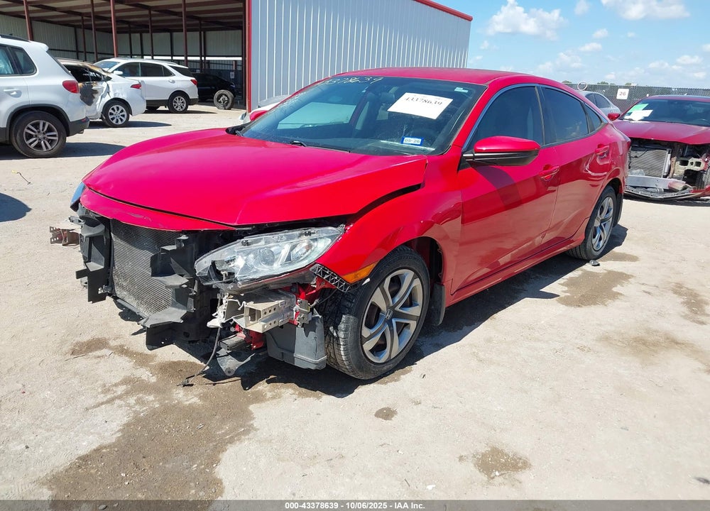 2017 HONDA CIVIC VIN: 2HGFC2F5XHH557197