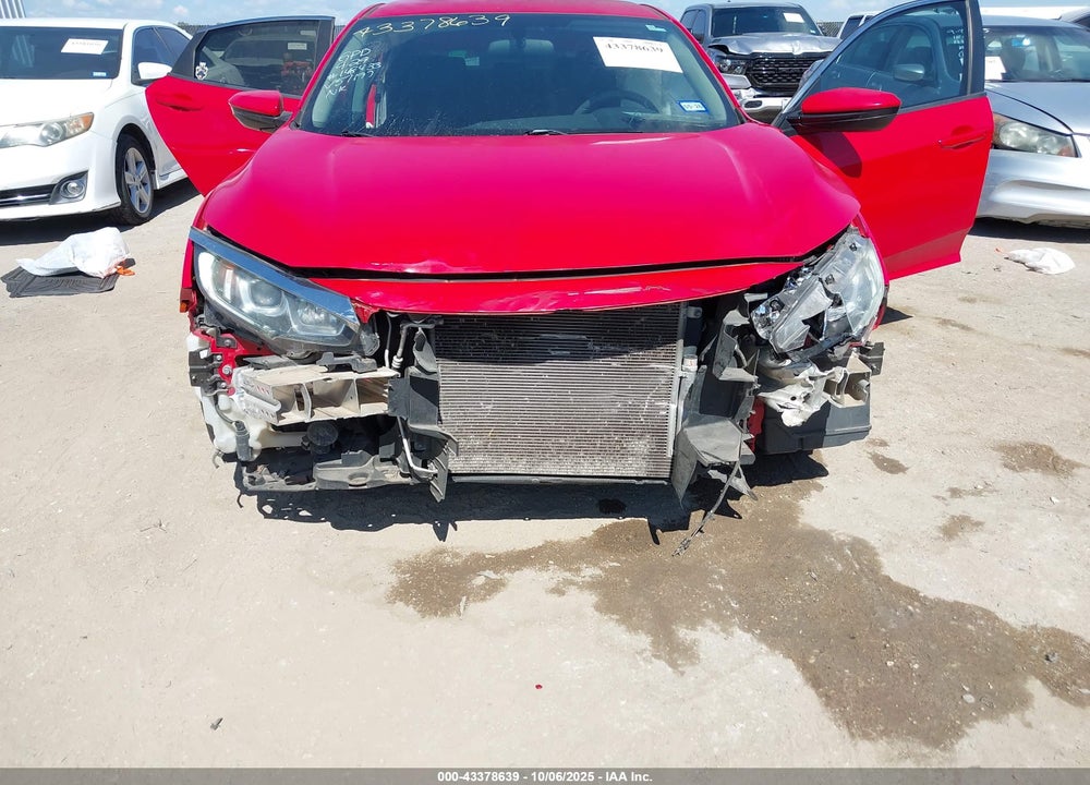 2017 HONDA CIVIC VIN: 2HGFC2F5XHH557197