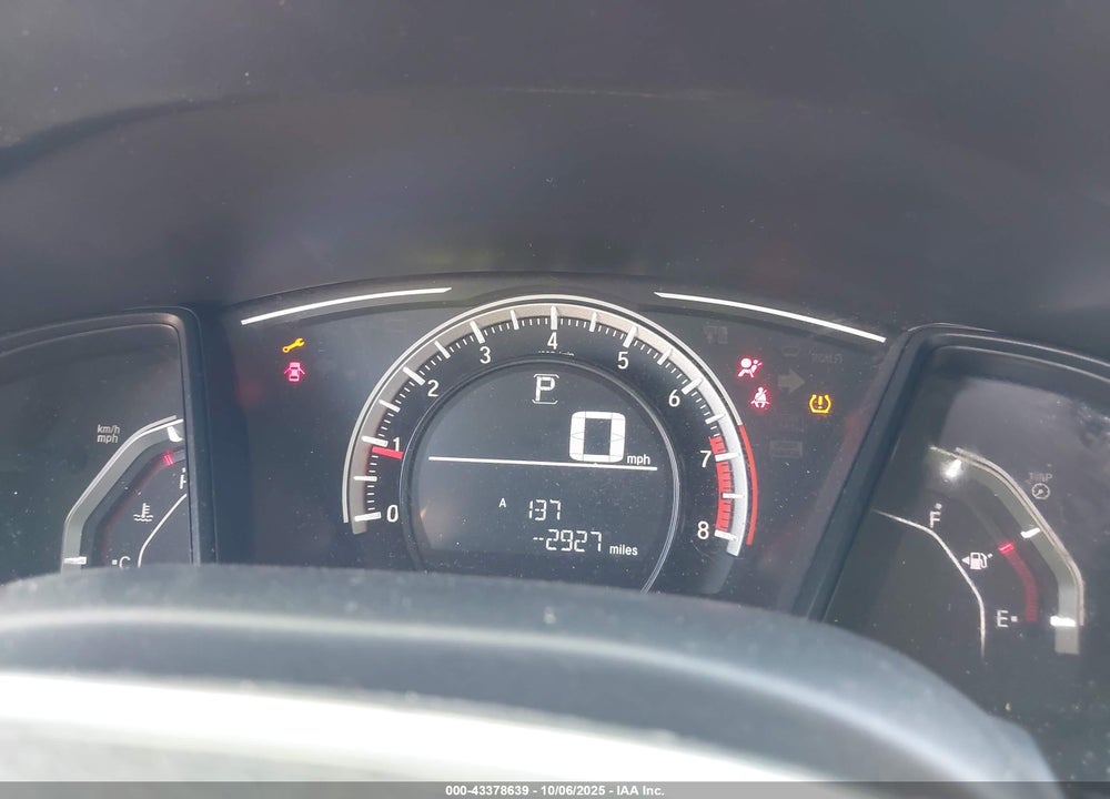 2017 HONDA CIVIC VIN: 2HGFC2F5XHH557197