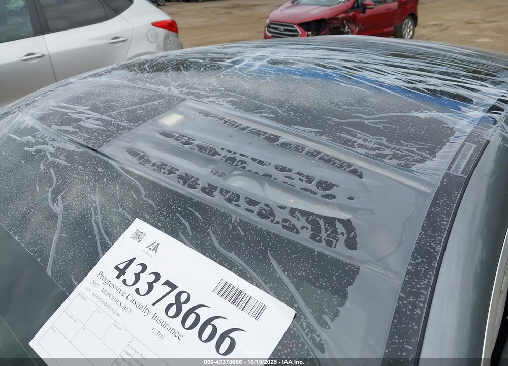 2017 MERCEDES-BENZ C 300 VIN: WDDWJ4JB8HF503269