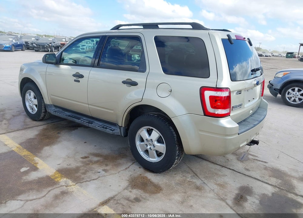 2011 FORD ESCAPE XLT VIN: 1FMCU0DG7BKB83862