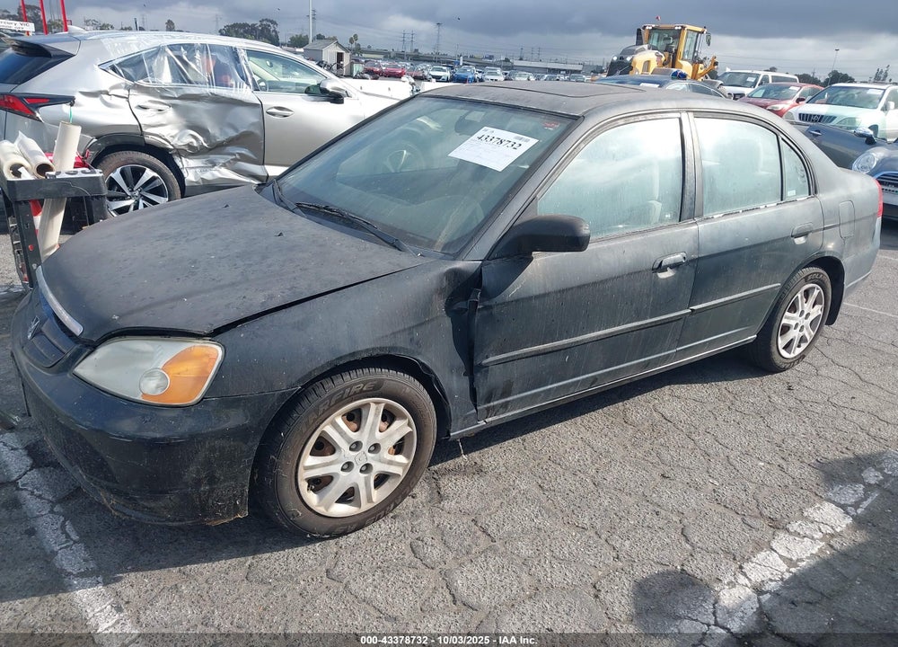 2003 HONDA CIVIC EX VIN: 2HGES26743H556023