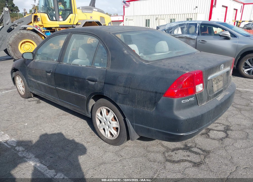 2003 HONDA CIVIC EX VIN: 2HGES26743H556023
