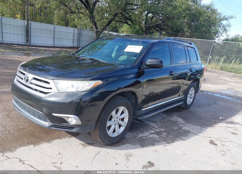 2013 TOYOTA HIGHLANDER VIN: 5TDZK3EH0DS109529