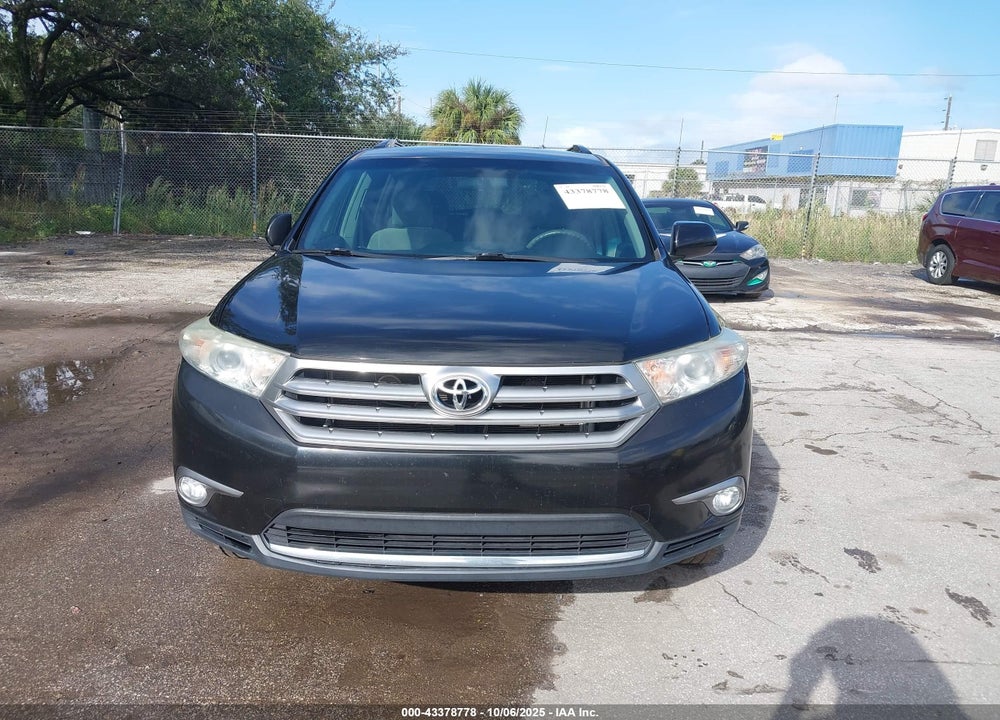 2013 TOYOTA HIGHLANDER VIN: 5TDZK3EH0DS109529