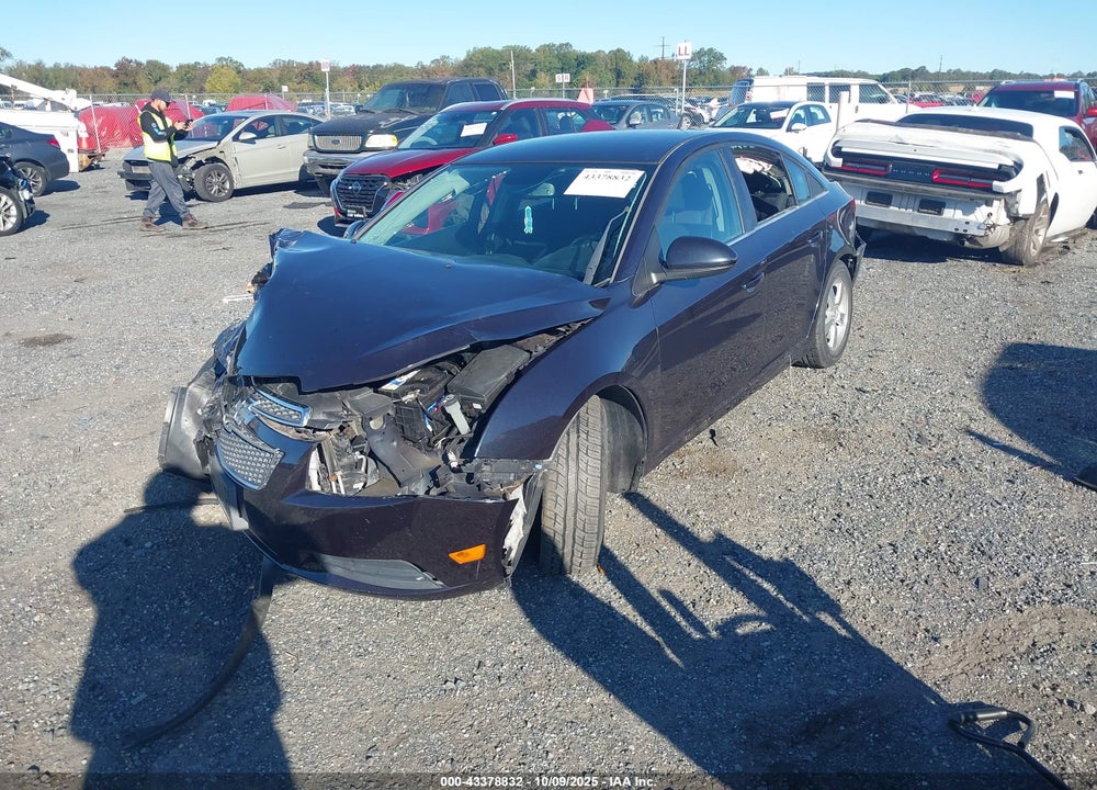 2014 CHEVROLET CRUZE 1LT AUTO VIN: 1G1PC5SB5E7163378