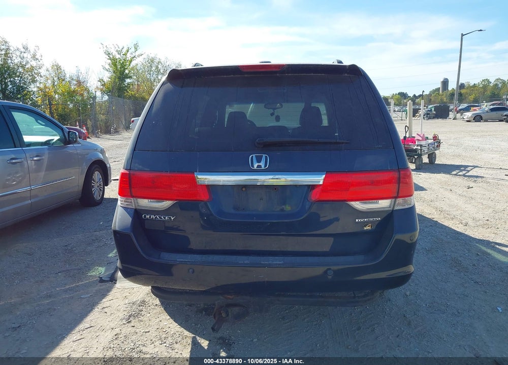 2010 HONDA ODYSSEY TOURING VIN: 5FNRL3H92AB018845