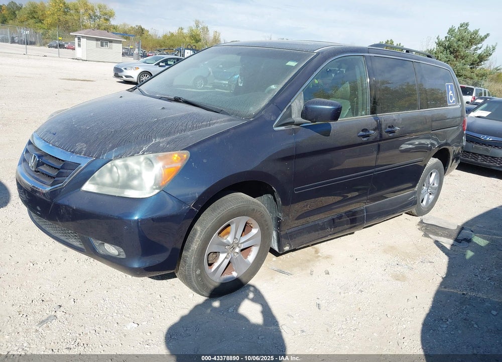 2010 HONDA ODYSSEY TOURING VIN: 5FNRL3H92AB018845