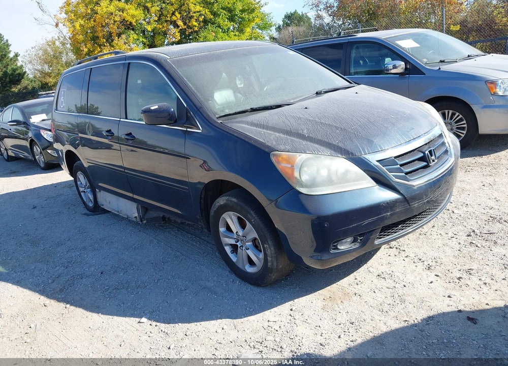 2010 HONDA ODYSSEY TOURING VIN: 5FNRL3H92AB018845
