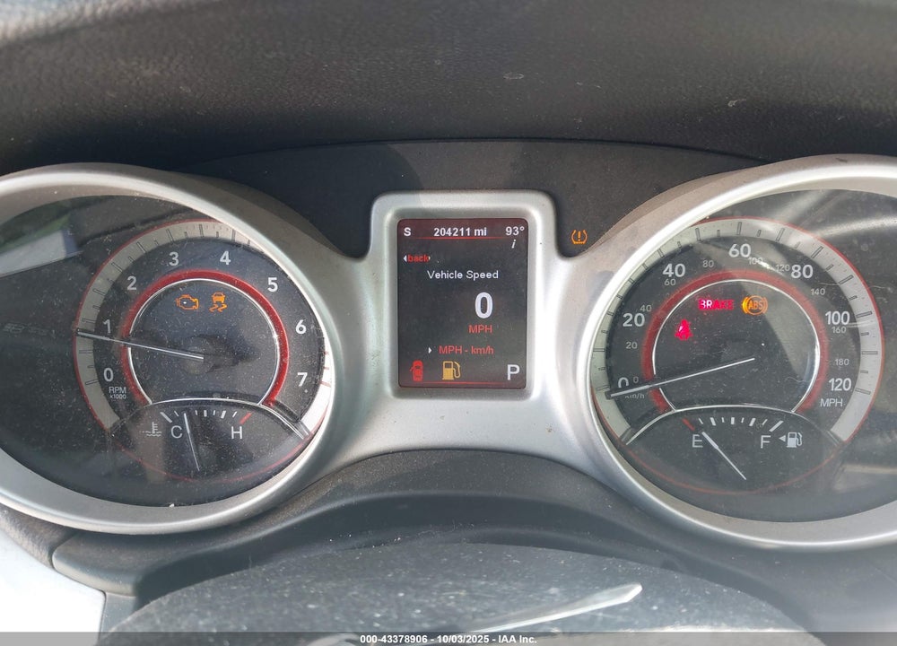 2011 DODGE JOURNEY VIN: 3D4PG9FG4BT509956