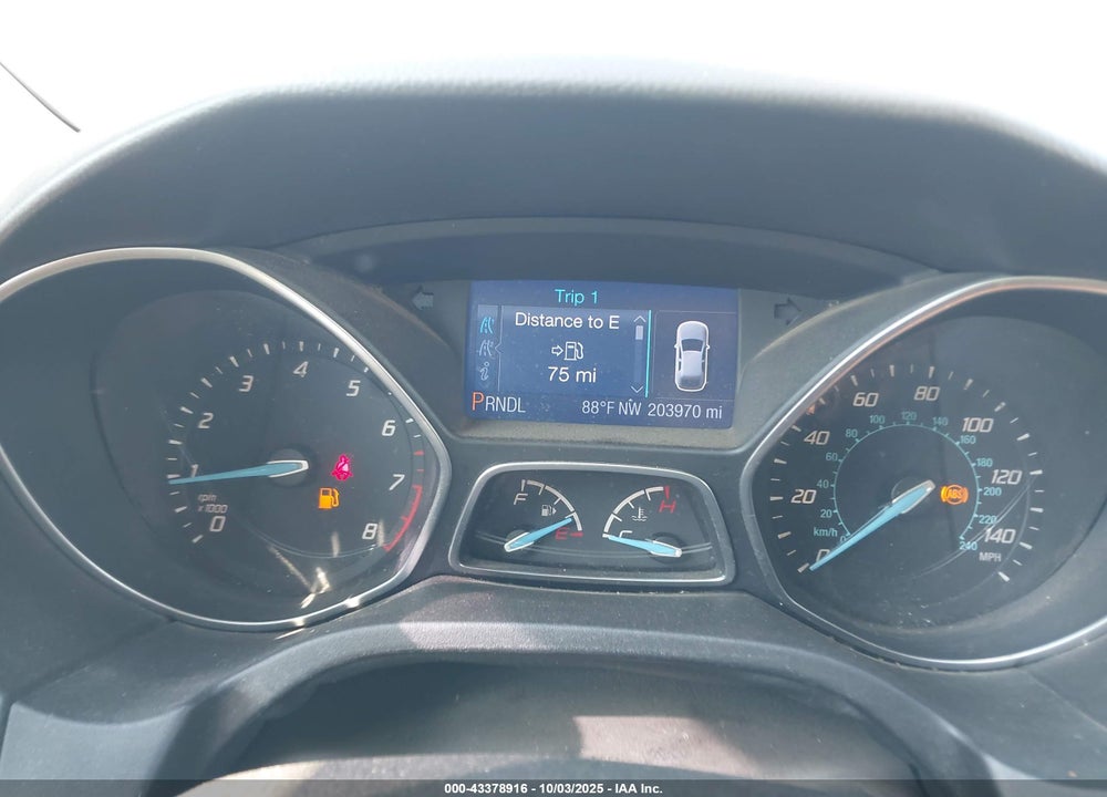 2013 FORD FOCUS VIN: 1FADP3K26DL153618