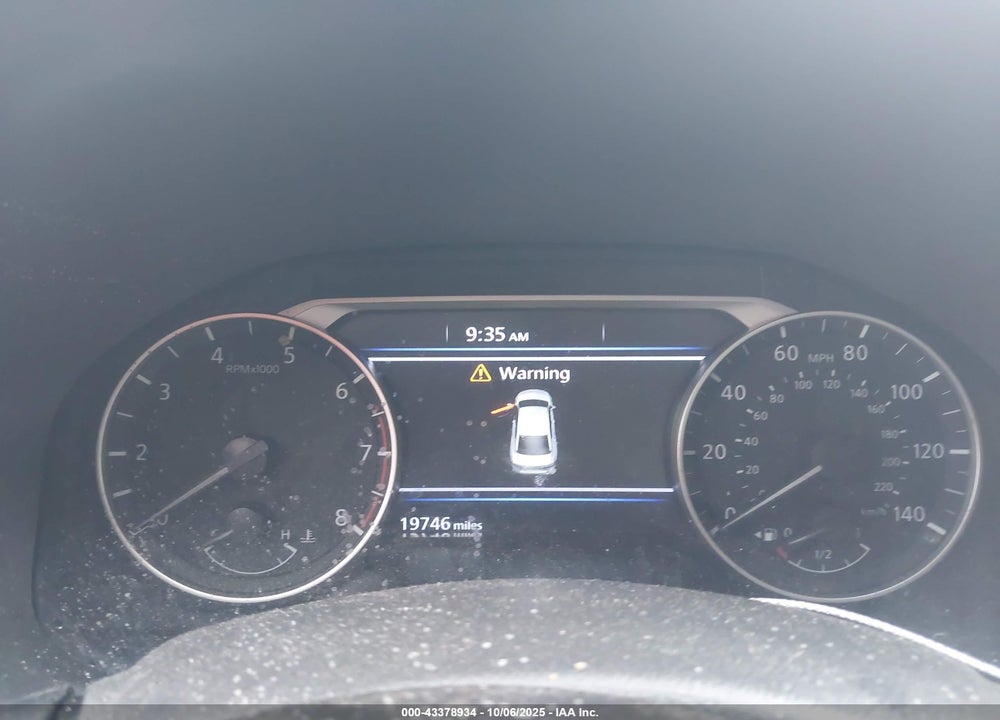 2025 NISSAN ALTIMA VIN: 1N4BL4DV6SN365615