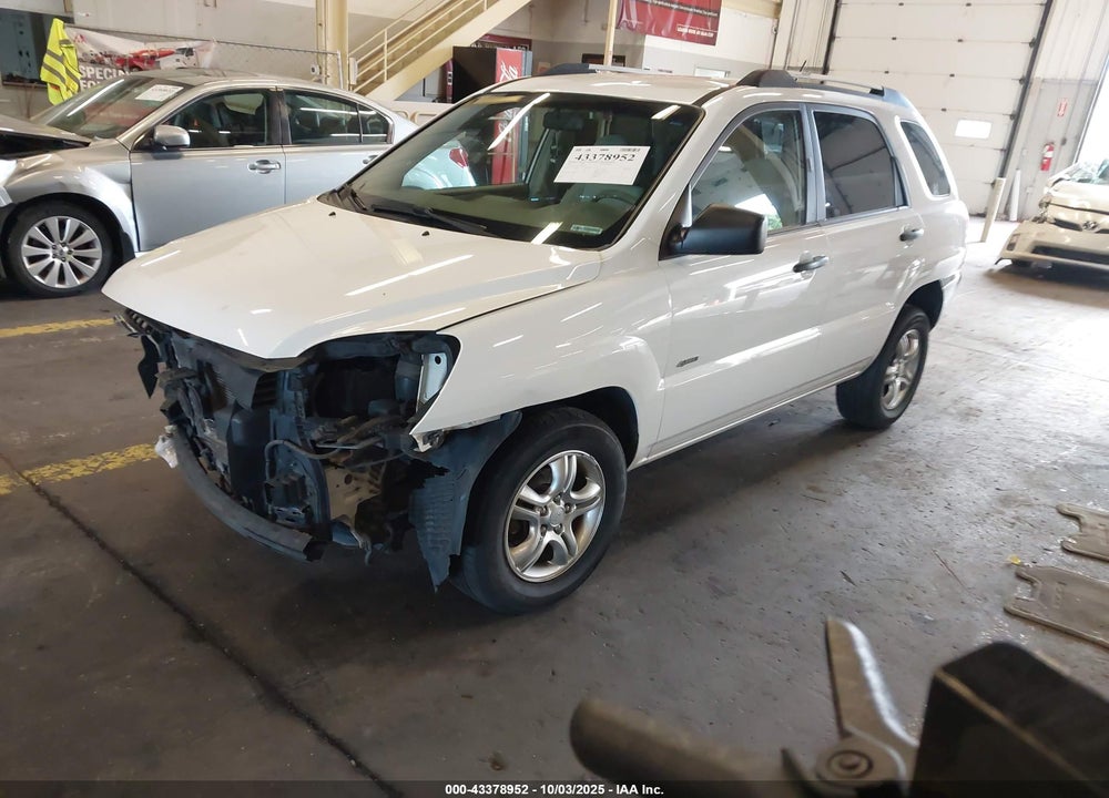 2007 KIA SPORTAGE LX V6 VIN: KNDJE723677365645