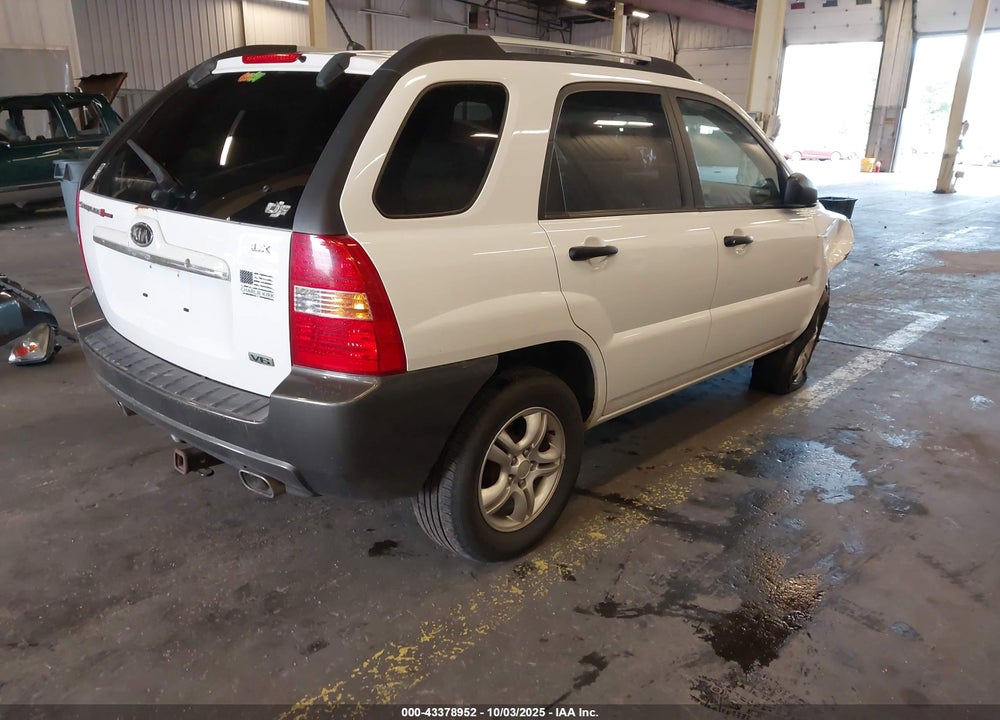 2007 KIA SPORTAGE LX V6 VIN: KNDJE723677365645