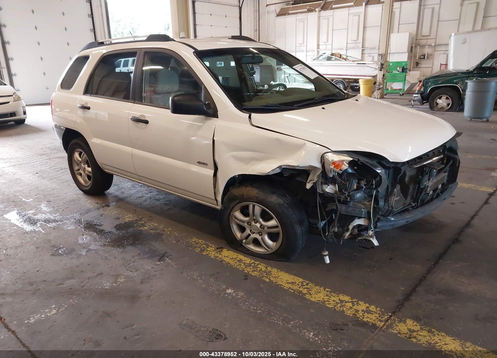 2007 KIA SPORTAGE LX V6 VIN: KNDJE723677365645