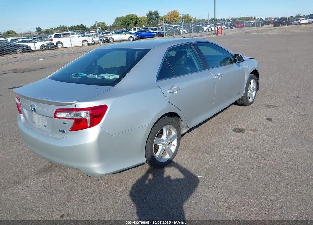 2014 TOYOTA CAMRY HYBRID SE LIMITED EDITION VIN: 4T1BD1FK8EU137582