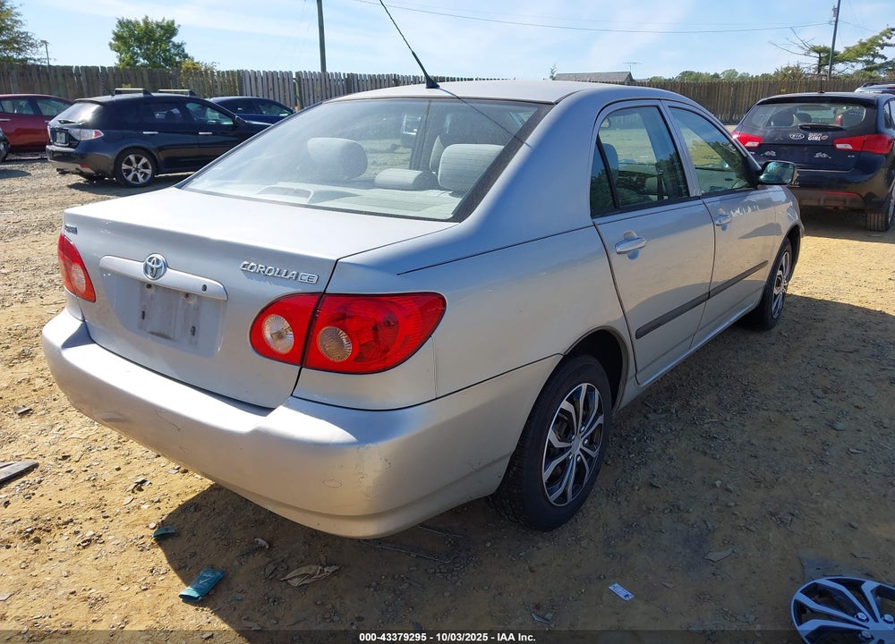 2005 TOYOTA COROLLA CE VIN: 2T1BR32E45C476046