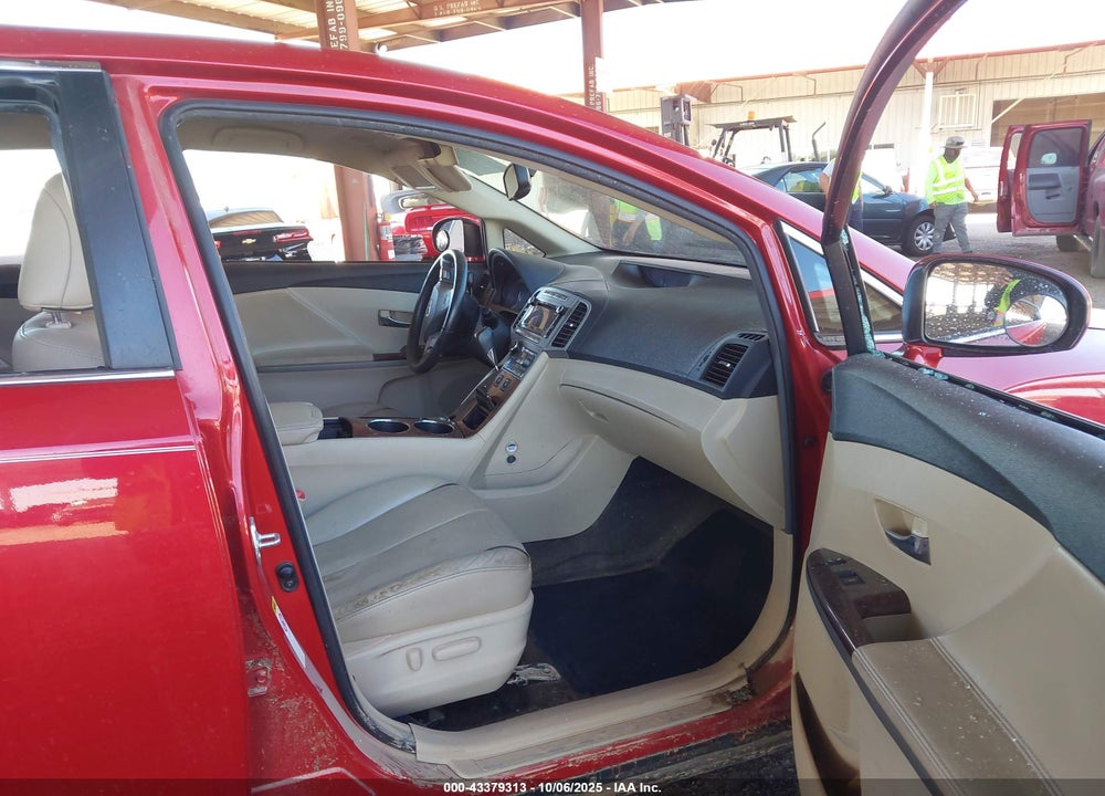 2012 TOYOTA VENZA XLE VIN: 4T3BA3BB4CU030110
