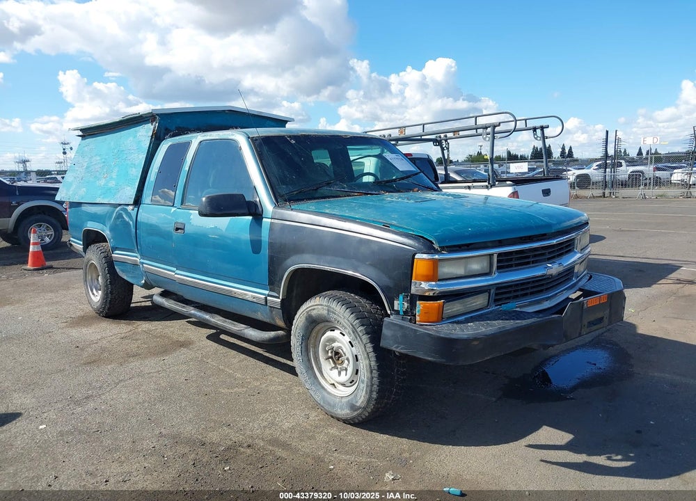 1997 CHEVROLET K1500 FLEETSIDE VIN: 2GCEK19R2V1278501