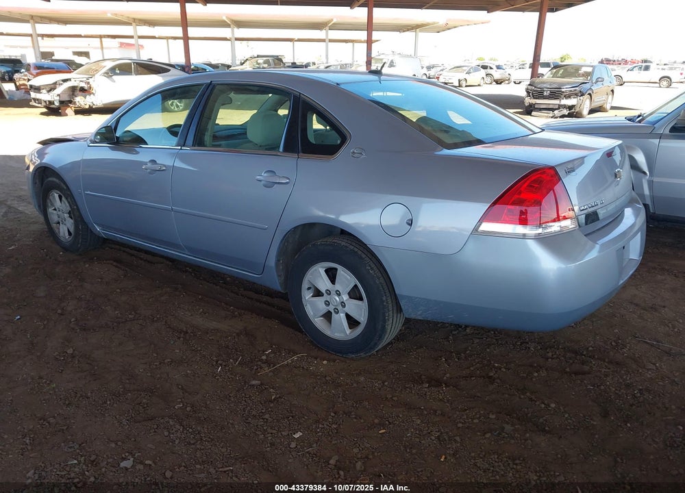 2006 CHEVROLET IMPALA VIN: 2G1WT58K669320113