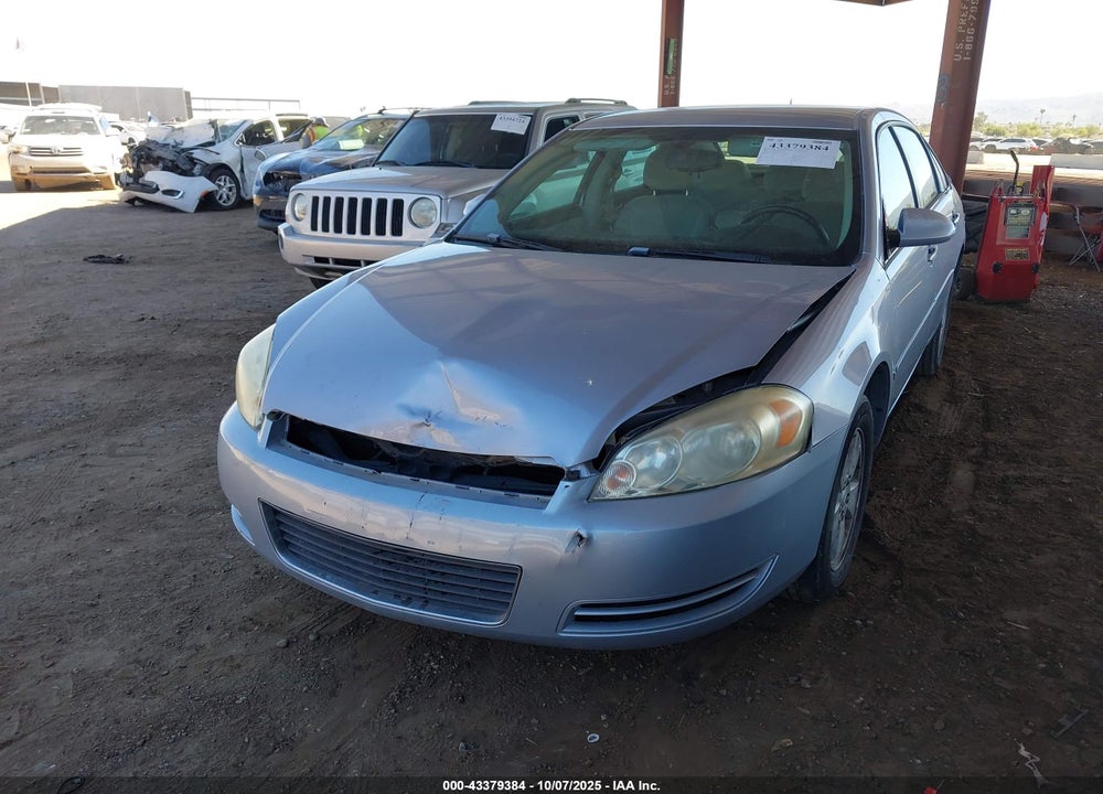 2006 CHEVROLET IMPALA VIN: 2G1WT58K669320113