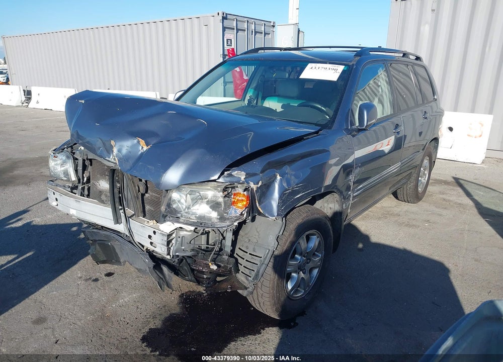 2005 TOYOTA HIGHLANDER V6 VIN: JTEDP21A850056030