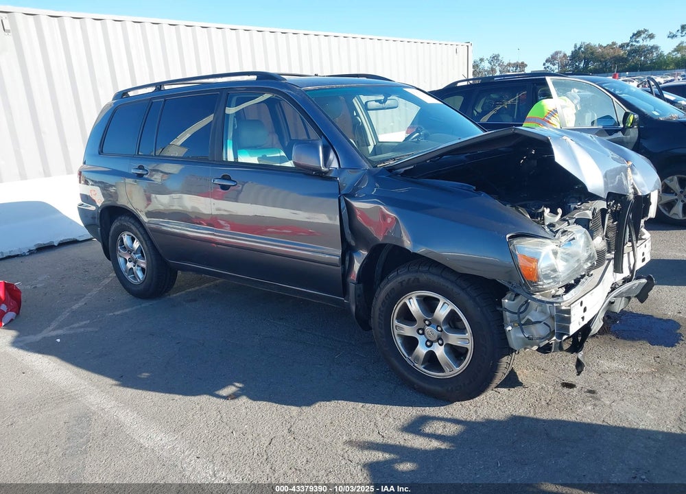 2005 TOYOTA HIGHLANDER V6 VIN: JTEDP21A850056030