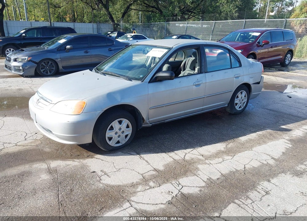 2003 HONDA CIVIC LX VIN: 2HGES16573H549639