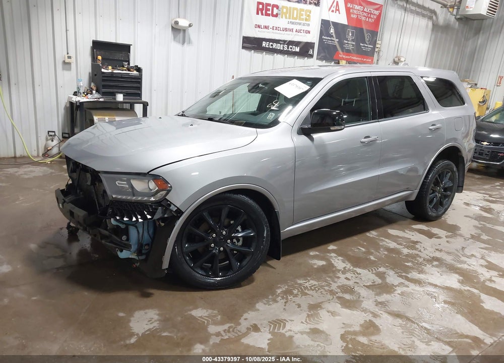 2018 DODGE DURANGO GT AWD VIN: 1C4RDJDG7JC489490